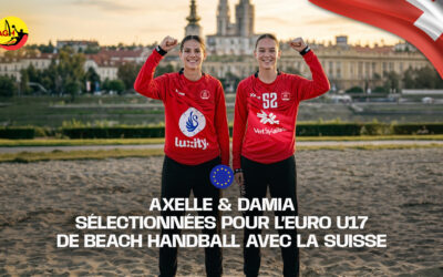 Deux joueuses de l&rsquo;AGH sélectionnées en équipe nationale suisse U17 de Beach Handball